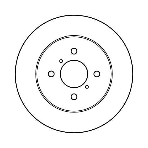 Set disc frana Suzuki Ignis I (Fh) 10.00-12.05, Fata, 257X17mm, ventilat, TRW