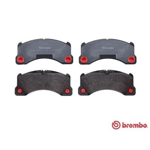 Placute frana Audi E-Tron Gt Sedan (F83) 07.20-; Porsche Cayenne (92a) 05.10-, Cayenne (9ya) 05.17-, Cayenne Coupe (9yb) 01.19-, Macan (95b) 02.14-, Panamera (970) 03.09-12.17, Panamera (971) 05.16-, Panamera Sport Turismo (971) 05.17-, Taycan (Y1a) 05.19