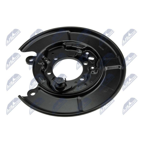 Protectie stropire disc frana Nissan Qashqai 2006-, Spate, Stanga, HTO-NS-005