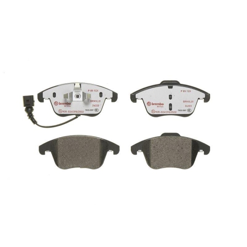 Placute frana Audi Q3 (8ub 8ug) 06.11-03.20; Seat Alhambra (710 711) 06.10-12.22; Vw Sharan (7n1 7n2) 05.10-11.22, Sharan Van (7n1 7n2) 05.10-, Tiguan (5n) 09.07-07.18, Tiguan Van (5n) 09.07-07.18, Fata, BREMBO