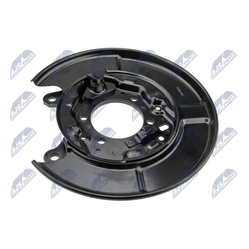 Protectie stropire disc frana Nissan Qashqai 2006-, Spate, Dreapta, HTO-NS-006
