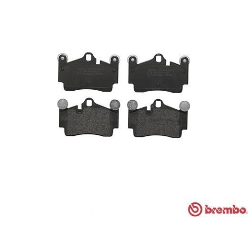Placute frana Audi Q7 (4lb) 03.06-01.16, Q7 Van (4lb) 03.06-01.16; Porsche Cayenne (9pa) 09.02-12.10; Vw Touareg (7la 7l6 7l7) 10.02-01.13, Spate, BREMBO