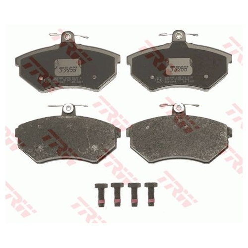 Set placute frana Trw GDB1044, parte montare : Punte fata