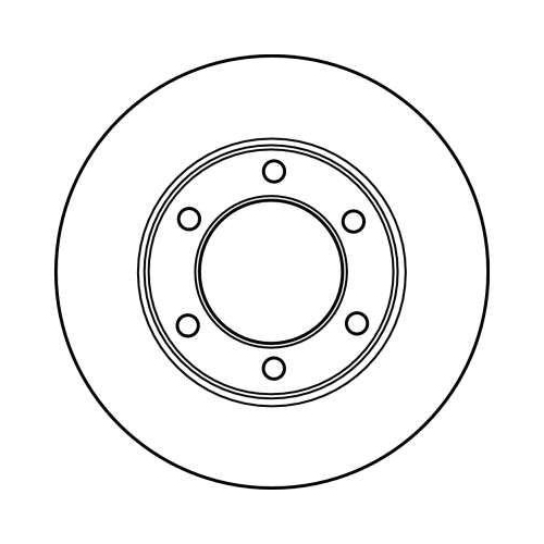 Set disc frana Toyota Land Cruiser ( J6) 08.80-12.92, Land Cruiser ( J7 Jl7) 03.84-, Land Cruiser 80 ( J8) 01.90-02.01, Land Cruiser Hardtop ( J7) 11.84-08.01, Land Cruiser Pickup ( J7 Jl7) 11.84-, Fata, 302X20mm, ventilat, TRW