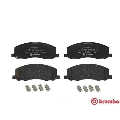 Placute frana Bentley Flying Spur (4w) 03.13-; Opel Insignia (G09) 07.08-03.17, Insignia A Country Tourer (G09) 07.08-03.17, Insignia Saloon (G09) 07.08-03.17, Insignia Sports Tourer (G09) 07.08-03.17; Saab 9-5 (Ys3g) 01.10-01.12, Fata, BREMBO