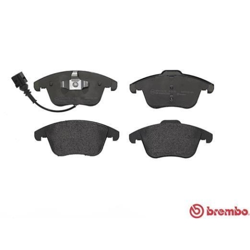 Placute frana Audi Q3 (8ub; Seat Alhambra (710; Vw Sharan (7n1, Sharan Van (7n1, Tiguan (5n ), Tiguan Van (5n ), punte fata, cu senzor uzura, BREMBO