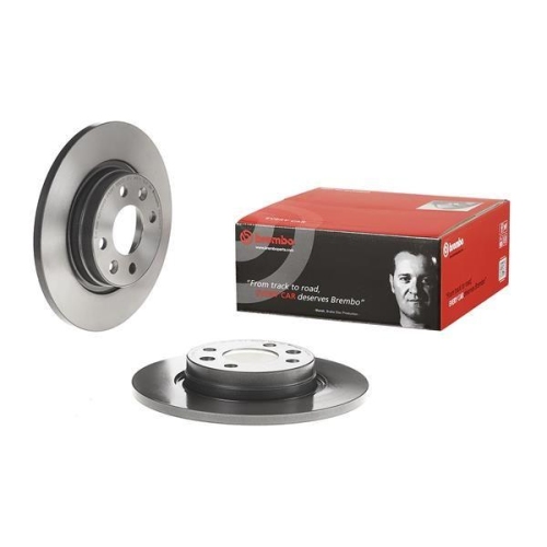 Set disc frana Dacia Logan (Ls) 08.04-, Sandero 2 10.12-, Sandero 06.08-; Renault , Twingo I (C06) 03.93-10.12 , Twingo 2 (Cn0) 03.07-; Smart Fortwo Cabriolet (453) 09.15-, Fortwo Coupe (453) 07.14-, Fata, 260X12mm, plin, BREMBO
