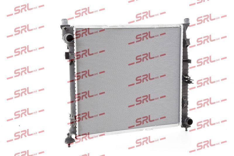 Radiator Mercedes Gl/Gls (X166) 12-, M/Gle-Class (W166) 12-/15-, motor: 5.5 V8 T, intrare/iesire conectare rapida, 600x558x26, SRLine, Aluminiu/ Plastic brazat, 0995004803; A0995004803
