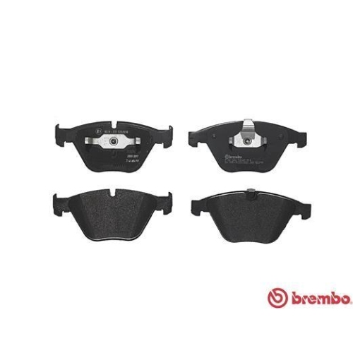 Placute frana BMW 1 Coupe (E82) 10.06-10.13, 3 (E90) 02.04-02.12, 3 Convertible (E93) 05.06-12.13, 3 Coupe (E92) 01.05-12.13, Fata, BREMBO