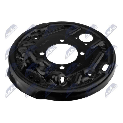 Protectie stropire disc frana Smart Fortwo 450, 451 2007-, Spate, Stanga, 4504230105