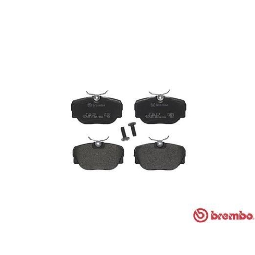 Placute frana BMW 3 (E30) 09.82-03.92, 3 Convertible (E30) 09.82-11.93, 3 Touring (E30) 07.87-10.94, Z1 Roadster 06.88-06.91, Fata, BREMBO