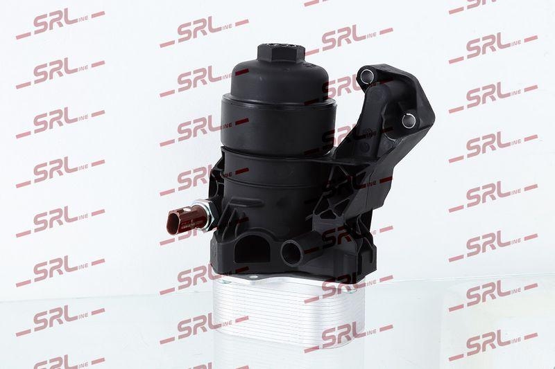 Radiator racire ulei motor, termoflot Man Tge 16-; Vw Crafter 17-, Transporter/Multivan/Caravelle T6 15-, motor: 2.0 TDI, 121x50x56, SRLine, miez si rezervor din aluminiu brazat, 03N115389P