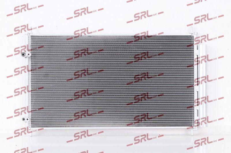 Condensator climatizare AC Toyota Yaris 11-20, motor: 1.5, Condensator cu uscator integrat , 650(620)x364(350)x12, SRLine, miez si rezervor din aluminiu brazat, 88460-0D420; 88460-12590