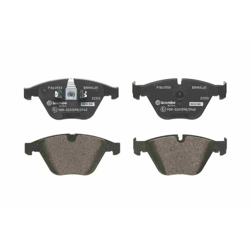 Placute frana BMW 3 (E90) 02.04-02.12, 3 (F30 F80) 11.11-10.18, 3 Convertible (E93) 05.06-12.13, 3 Coupe (E92) 01.05-12.13, 3 Touring (E91) 12.04-12.12, X1 (E84) 03.09-06.15, Fata, BREMBO