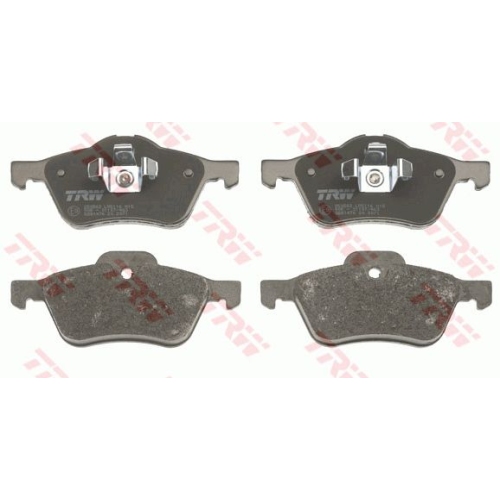 Set placute frana Trw GDB1476, parte montare : Punte fata