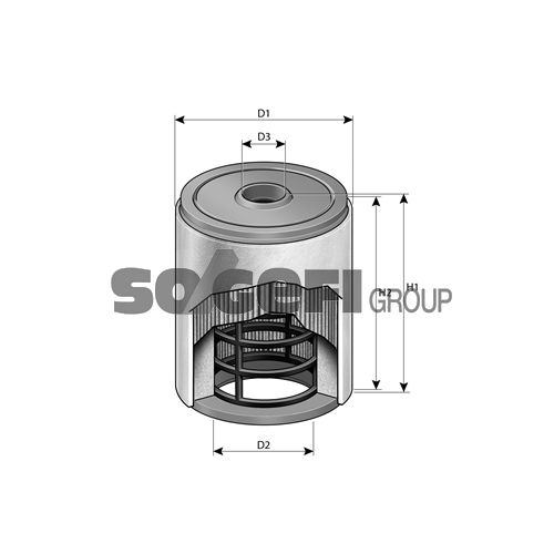 Filtru aer Coopersfiaam Filters FL9200