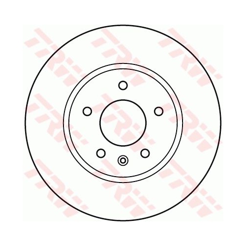 Disc frana Trw DF4928S, parte montare : punte fata