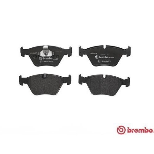 Placute frana BMW 5 (E39) 09.95-07.03, 5 Touring (E39) 09.96-06.04, Fata, BREMBO
