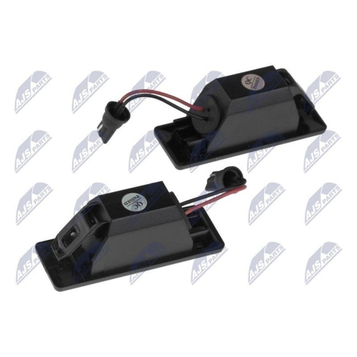 Lampa numar LED, Nissan Juke, Qashqai I, Qashqai 2, X-Trail 2, Pulsar; 2006-, 265108990A