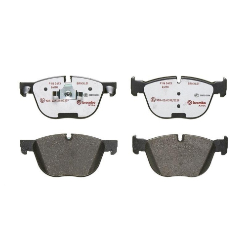 Placute frana BMW X4 (F26) 05.13-03.18, X5 (E70) 02.06-07.13, X5 (F15 F85) 08.13-07.18, X6 (E71 E72) 06.07-12.15, X6 (F16 F86) 08.14-07.19, Fata, BREMBO