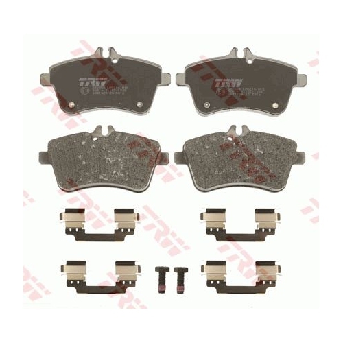 Placute frana PUNTE FATA Mercedes Clasa A (W169), 09.2004-06.2012, Klasa B (W245), 03.2005-11.2011, TRW