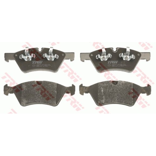 Set placute frana Trw GDB1642, parte montare : Punte fata