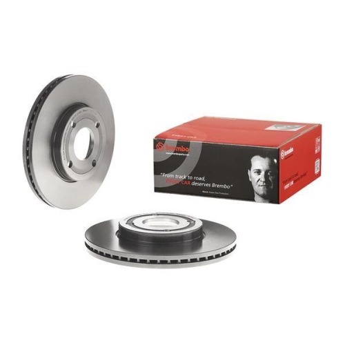 Set disc frana Ford Fiesta 7 (Hj Hf) 05.17-, Fiesta 7 Van 09.18-, Fata, 262X23mm, ventilat, BREMBO