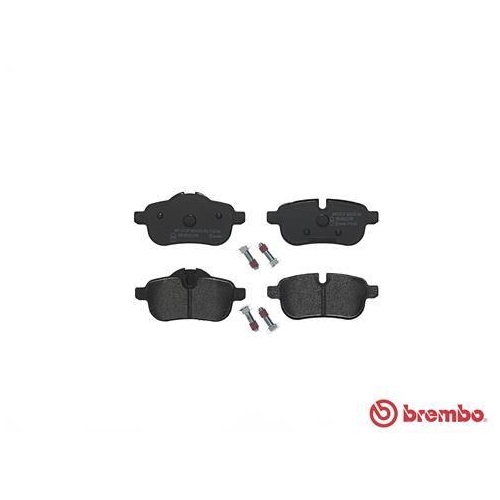 Placute frana BMW Z4 Roadster (E89) 02.09-08.16, Spate, BREMBO