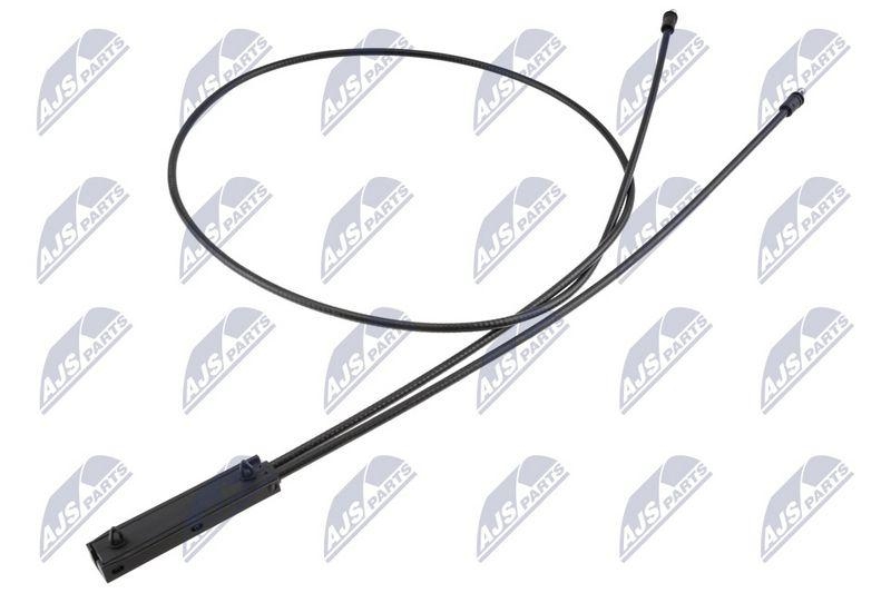 Cablu deschidere, capota motor BMW 5 (E60 / E60n / E61 / E61n) 2001-; 51237184454; NTY, aftermarket