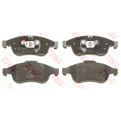 Placute frana Dacia Dokker Express, 12.2012-, Dokker, 11.2012-, Duster Van, 04.2011-, Lodgy, 03.2012-, Fluence (L30 ), 02.2010-, Grand Scenic 3 (Jz0/1 ), 02.2009-, Scenic 3 (Jz0/1 ), 02.2009, TRW