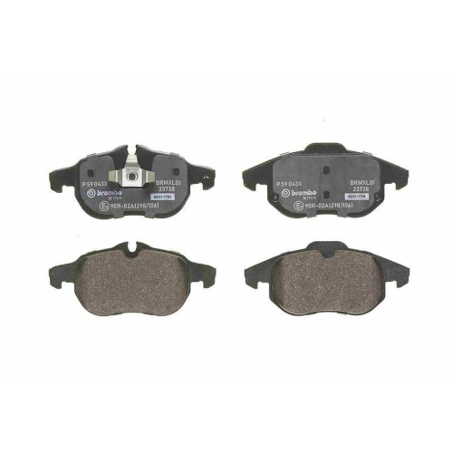 Placute frana Cadillac Bls Wagon, Bls; Fiat Croma (194), Croma Box / Estate (194); Opel Astra H (A04), Astra H Gtc (A04), Signum Liftback (Z03), Vectra C (Z02), Vectra C Estate (Z02), Vectra C Gts (Z02), Zafira / Zafira Family B (A05); Saab 9-3 (Ys3f, 9-3