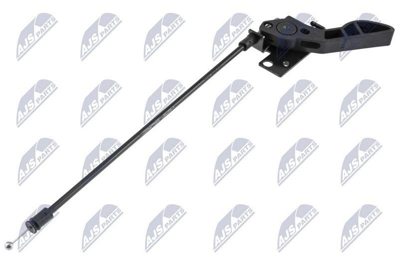 Cablu deschidere, capota motor BMW X5 (F15 / F85) 2013-, X6 (F16 / F86) 2014-; 51237294536; NTY, aftermarket