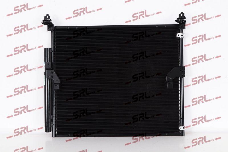 Condensator climatizare AC Toyota Fj Cruiser 06-, motor: 4.0 V6, Condensator cu uscator integrat , 625(585)x525(500)x16, SRLine, miez si rezervor din aluminiu brazat, 8846035380