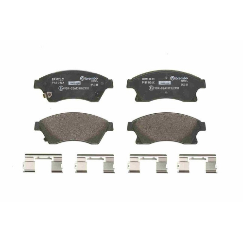 Placute frana Chevrolet Aveo Liftback (T300) 03.11-, Aveo Saloon (T300) 03.11-, Cruze (J300) 05.09-, Cruze Estate (J308) 08.12-, Cruze Liftback (J305) 12.10-; Opel Astra H Classic Liftback (A04) 01.09-, Astra J (P10) 09.09-04.16, Astra J Box / Estate (P10