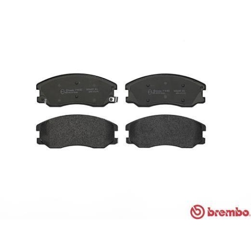 Placute frana Chevrolet Captiva (C100 C140) 06.06-, Captiva Sport 01.07-, Equinox 04.03-12.09; Opel Antara A (L07) 08.06-08.17, Fata, BREMBO