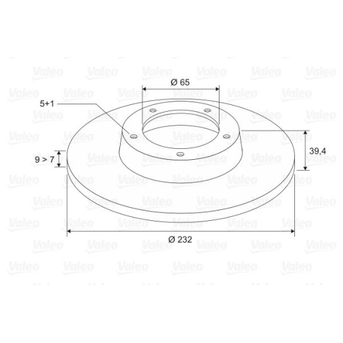 VALEO Disc frana
