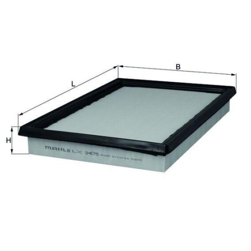 MAHLE Filtru aer