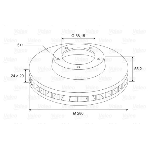 VALEO Disc frana