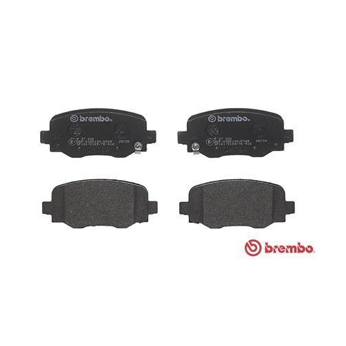 Placute frana Chrysler 200 Sedan 06.14-; Jeep Cherokee (Kl) 06.13-, Cherokee Van (Kl) 06.13-, Spate, BREMBO