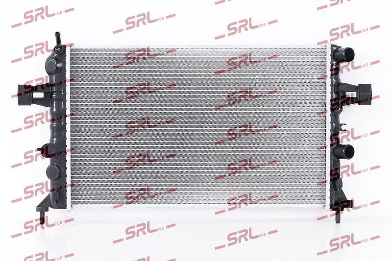 Radiator Opel Astra G 98-09, motor: 1.2, 1.4, 600x368x16, SRLine, Aluminiu/ Plastic brazat, 1300188; 1300195