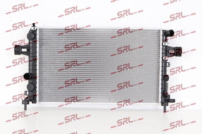 Radiator Opel Astra H 04-, motor: 1.2, 1.4, 1.8, 600x368x16, SRLine, Aluminiu/ Plastic brazat, 1300265