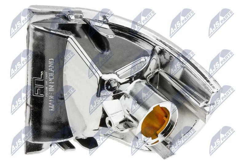 Semnalizator lateral Iveco Daily 2006; partea stanga, W16W, fata soclu bec; 3801914; NTY, aftermarket