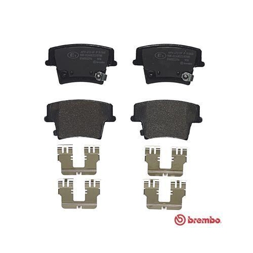 Placute frana Chrysler C5 X (Nd Nc) 09.10-; Dodge Challenger Coupe 09.07-, Charger 09.10-, Magnum Estate 09.04-12.08, Spate, BREMBO