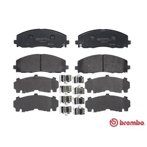 Placute frana Chrysler Grand Voyager 5 (Rt) 10.07-, Pacifica (Ru) 02.16-; Dodge Grand Caravan 06.07-, Journey Van (Jc) 06.08-, Journey 06.08-; Fiat Freemont (345) 08.11-; Jeep Gladiator Pickup (Jt) 04.19-, Wrangler 4 (Jl) 11.17-; Lancia Voyager Mpv (404)