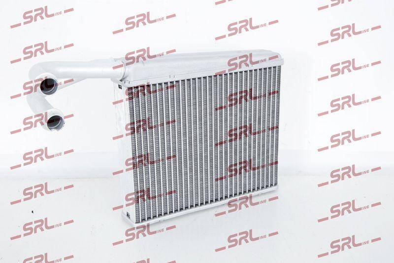 Radiator incalzire habitaclu Mercedes Sprinter 95-00, Sprinter/Classic 00-06/13-, motor: 2.3, 2.3 D, 2.9 D, tip Valeo; In kit: o-rings, cleme, 215x167x40, SRLine, miez si rezervor din aluminiu brazat, 38356101