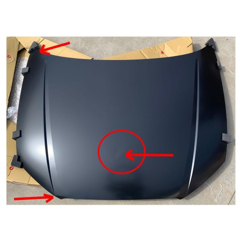 Capota motor Audi A3 (8v), 2015-, Aluminiu, parte montare fata, 13C1032Q, Aftermarket ;INDOITA LA COLTURI