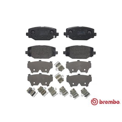 Placute frana Chrysler Grand Voyager 5 (Rt) 10.07-; Dodge Grand Caravan 06.07-, Journey Van (Jc) 06.08-, Journey 06.08-; Fiat Freemont (345) 08.11-; Lancia Voyager Mpv (404) 09.11-12.14; Vw Routan 09.08-12.13, Spate, BREMBO