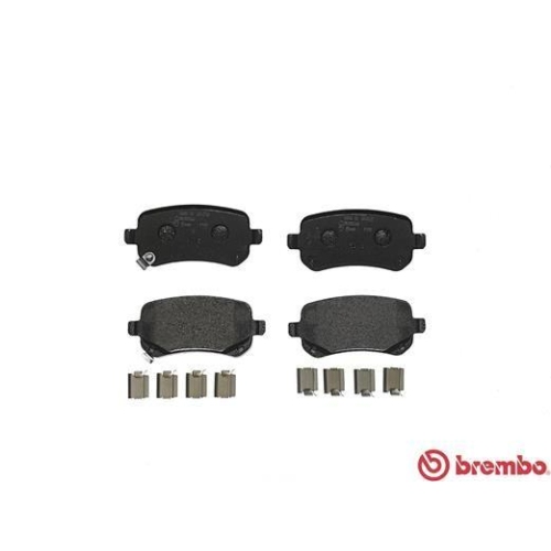 Placute frana Chrysler Grand Voyager 5 (Rt) 10.07-; Dodge Grand Caravan 06.07-, Journey Van (Jc) 06.08-, Journey 06.08-; Fiat Freemont (345) 08.11-; Vw Routan 09.08-12.13, Spate, BREMBO