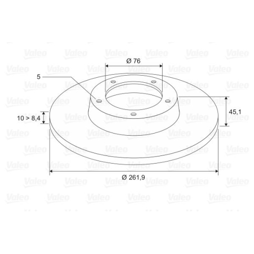 VALEO Disc frana