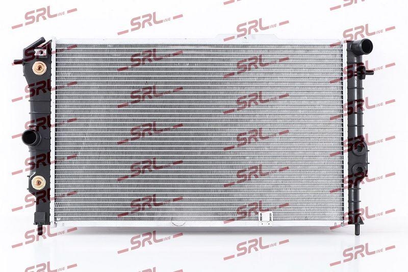 Radiator Opel Calibra 90-97, Vectra A 88-95, motor: 2.0, 617x365x34, SRLine, Aluminiu/ Plastic brazat, 1300107; 1300133